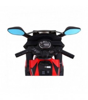 Moto électrique 12V Grand Sport Rouge - pack luxe