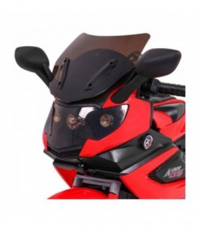 Moto électrique 12V Grand Sport Rouge - pack luxe