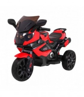 Moto électrique 12V Grand Sport Rouge - pack luxe