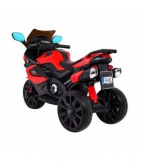 Moto électrique 12V Grand Sport Rouge - pack luxe