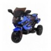 Moto électrique 12V Grand Sport Bleue - pack luxe