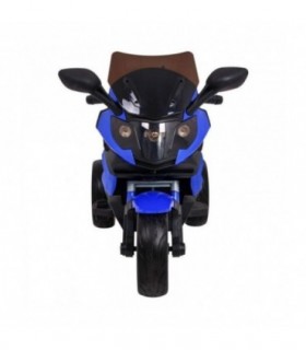 Moto électrique 12V Grand Sport Bleue - pack luxe