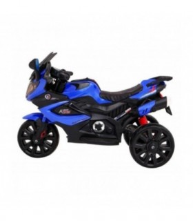 Moto électrique 12V Grand Sport Bleue - pack luxe