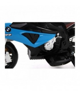 BMW S 1000 RR Bleu La motocyclette électrique pour enfants a