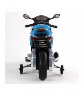 BMW S 1000 RR Bleu La motocyclette électrique pour enfants a