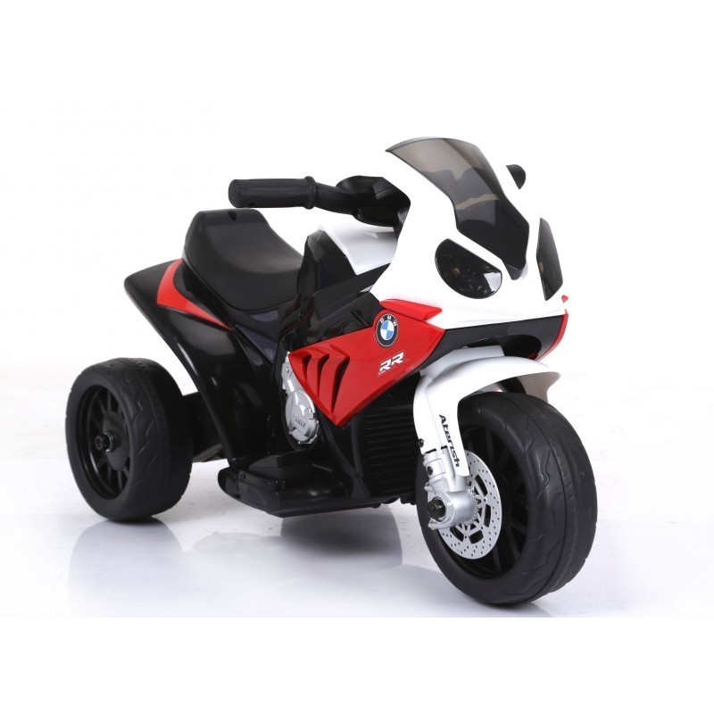 BMW S1000 RR rouge, tricycle électrique pour enfant 6 volts