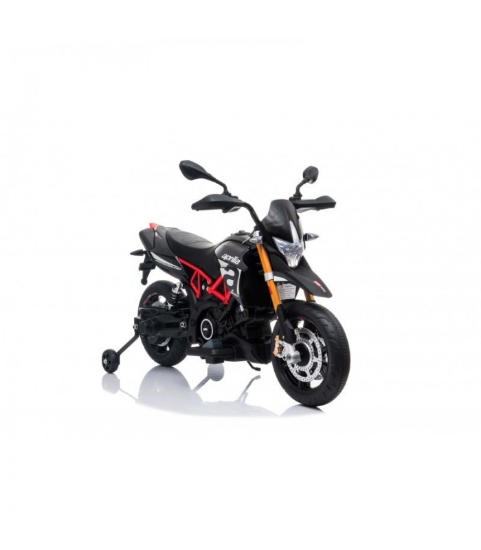 Moto electrique enfànt APRILIA DORSODURO 900 12 V avec licen