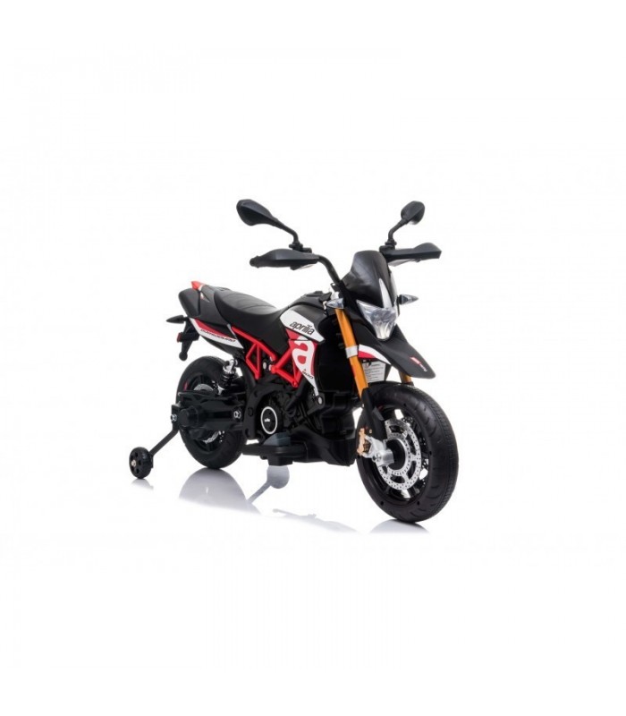 Moto electrique enfànt APRILIA DORSODURO 900 12 V avec licen