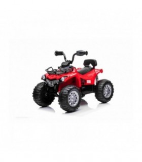 QUAD SUPERPOWER électrique 12V rouge Roues en plastique avec