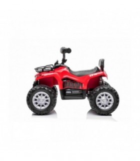 QUAD SUPERPOWER électrique 12V rouge Roues en plastique avec