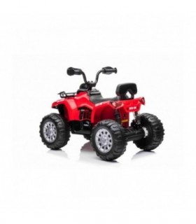 QUAD SUPERPOWER électrique 12V rouge Roues en plastique avec
