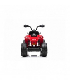 QUAD SUPERPOWER électrique 12V rouge Roues en plastique avec