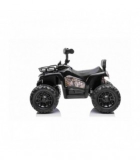 QUAD SUPERPOWER électrique 12V noir Roues en plastique avec