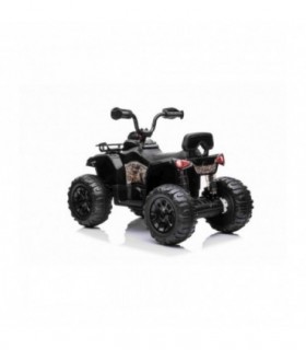 QUAD SUPERPOWER électrique 12V noir Roues en plastique avec
