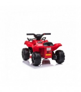 QUAD MINI électrique 6V Rouge Lecteur MP3 avec entrée USB/AU