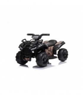 QUAD MINI électrique 6V Noir Lecteur MP3 avec entrée USB/AUX