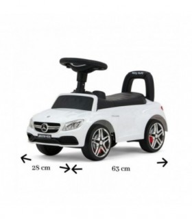 Porteur Milly Mally Mercedes AMG C63 Coupe S Blanc