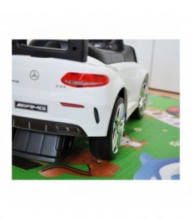 Porteur Milly Mally Mercedes AMG C63 Coupe S Blanc