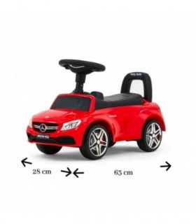 Porteur Milly Mally Mercedes AMG C63 Coupe S Rouge