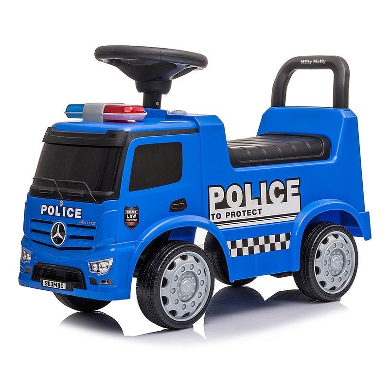 Porteur camion police Mercedes Antos Police Truck, Milly Mally