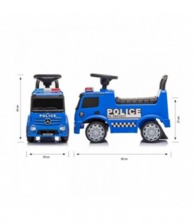 Porteur Milly Mally Mercedes Antos Police Truck