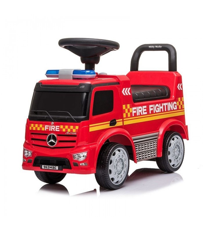 Porteur Milly Mally Mercedes Antos Fire Truck