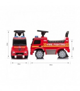Porteur Milly Mally Mercedes Antos Fire Truck