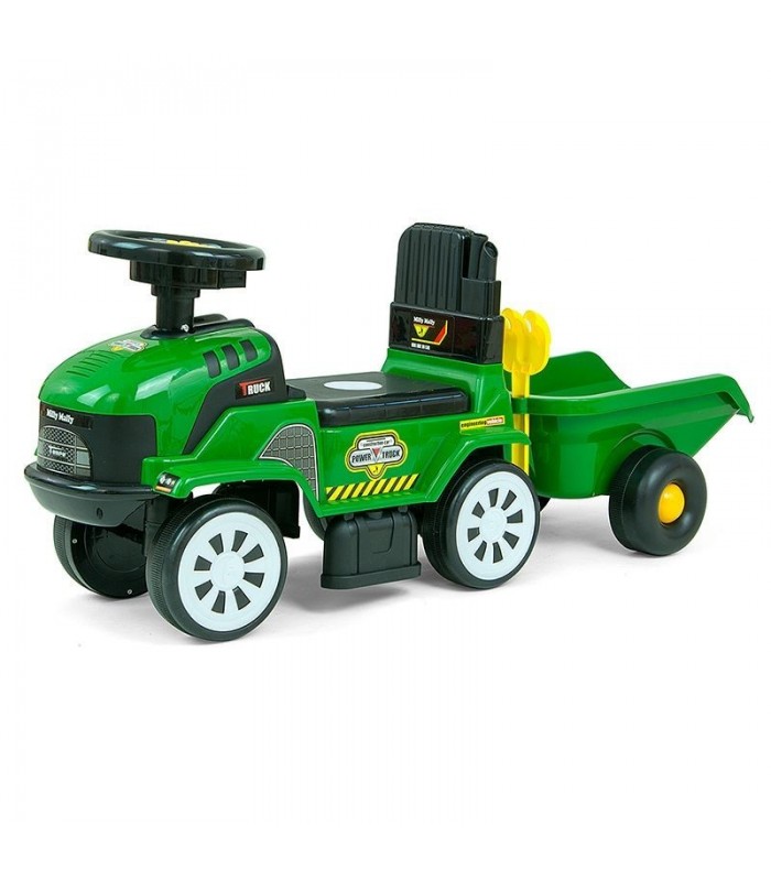 Porteur tracteur Milly Mally Rolly Plus Vert