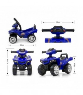 Porteur Milly Mally Monster Bleu marine