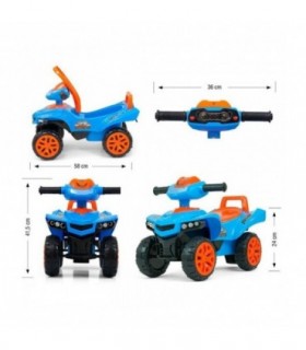 Porteur Milly Mally Monster Bleu