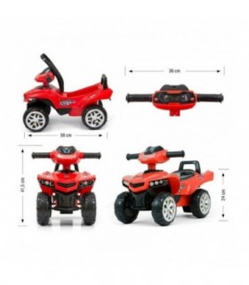 Porteur Milly Mally Monster Rouge