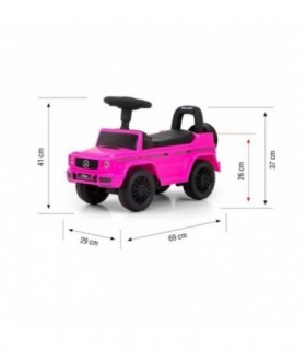 Porteur Milly Mally Mercedes G350d S Rose