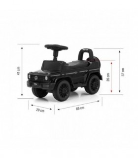 Porteur Milly Mally Mercedes G350d S Noir