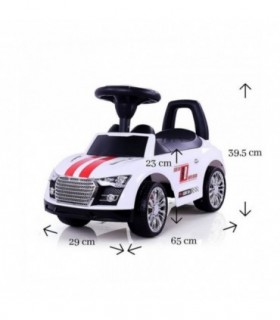 Porteur Milly Mally Racer Blanc