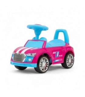 Porteur Milly Mally Racer Rose Bleu