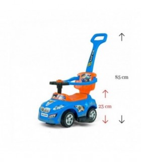 Porteur Milly Mally Happy Bleu Orange