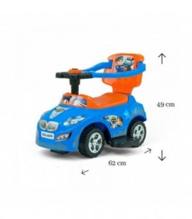 Porteur Milly Mally Happy Bleu Orange