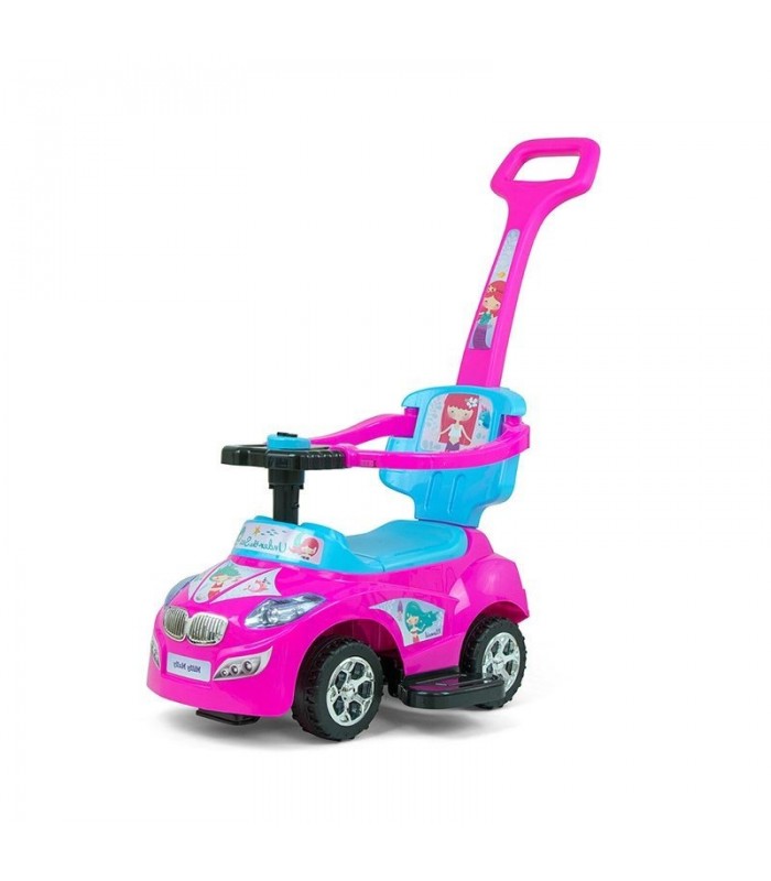 Porteur Milly Mally Happy Rose Bleu