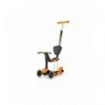 Porteur Trottinette 3 en 1 Milly Mally Little Star Orange