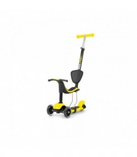 Trottinette 3 en 1 Milly Mally Little Star Jaune