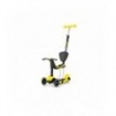 Porteur Trottinette 3 en 1 Milly Mally Little Star Jaune