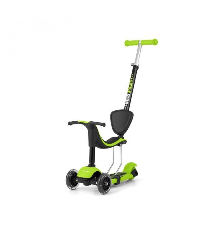 Trottinette 3 en 1 Milly Mally Little Star Verte