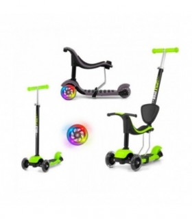 Trottinette 3 en 1 Milly Mally Little Star Verte
