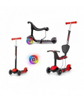Trottinette 3 en 1 Milly Mally Little Star Rouge