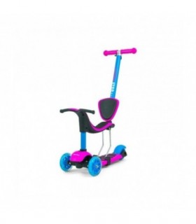 Trottinette 3 en 1 Milly Mally Little Star Rose Bleu