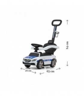 Porteur Milly Mally Mercedes AMG C63 Coupe Police