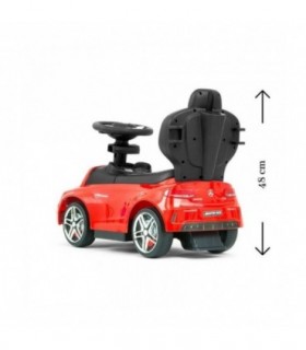 Porteur Milly Mally Mercedes AMG C63 Coupe Rouge