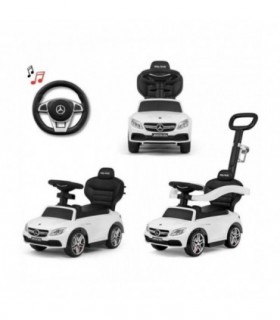 Porteur Milly Mally Mercedes AMG C63 Coupe Blanc