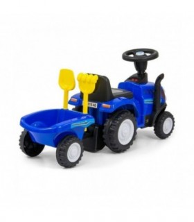 Tracteur Milly Mally New Holland T7 Traktor Bleu