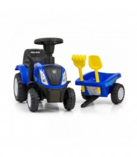 Tracteur Milly Mally New Holland T7 Traktor Bleu
